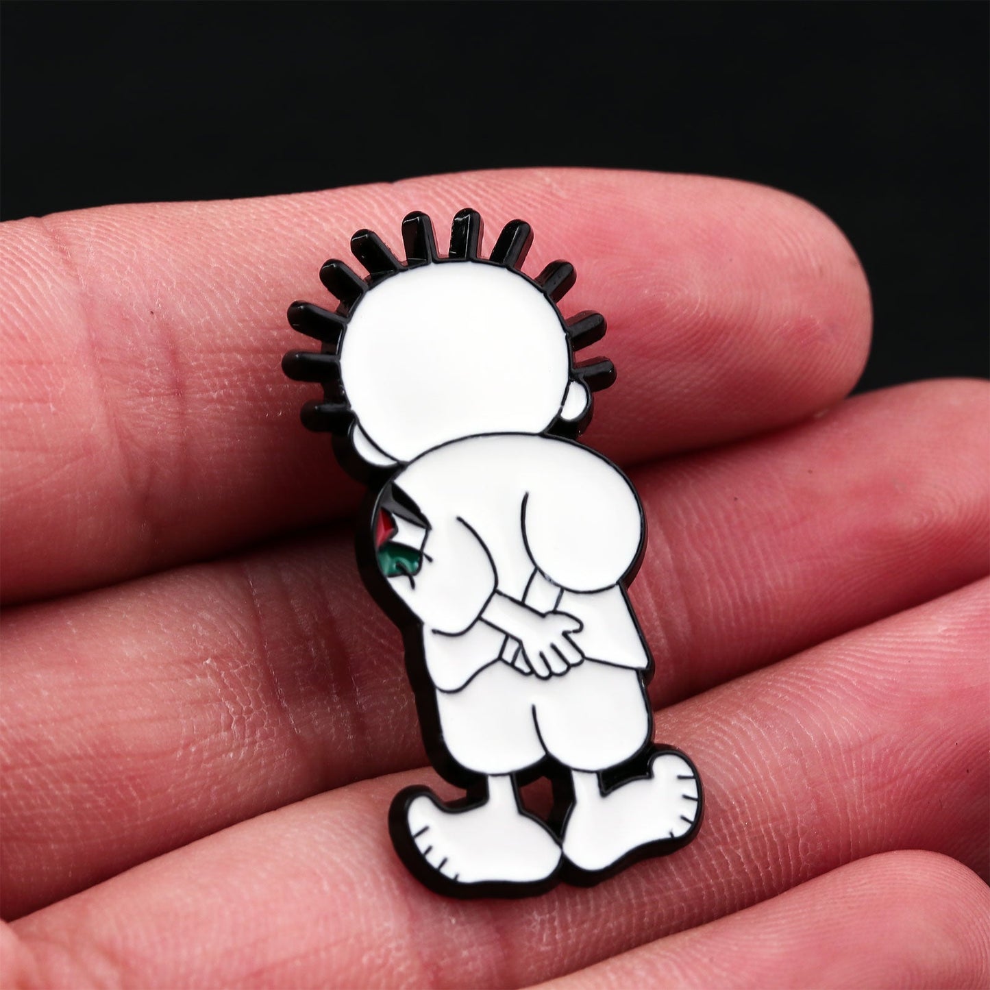 Handala pin badge - Izz Cafe