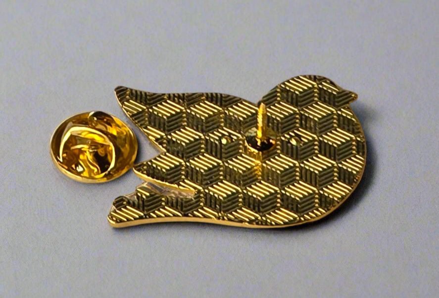 Palestine Flag Bird Enamel Pin - Izz Cafe