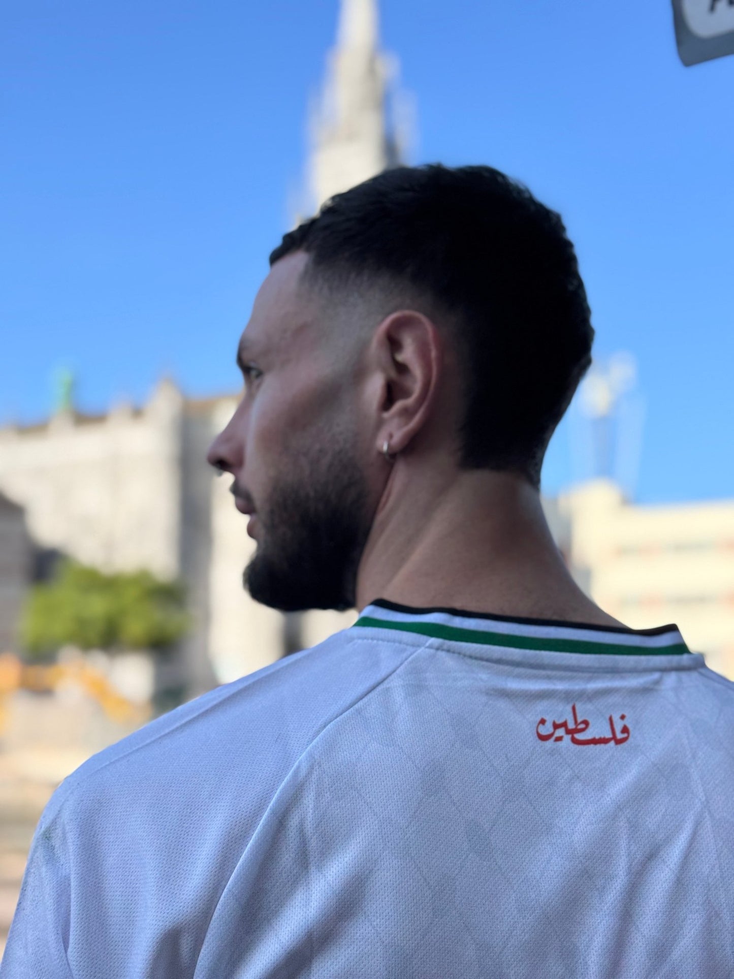 Palestine National Soccer Team Jersey - Breathable & Quick - Dry Polyester - Izz Cafe