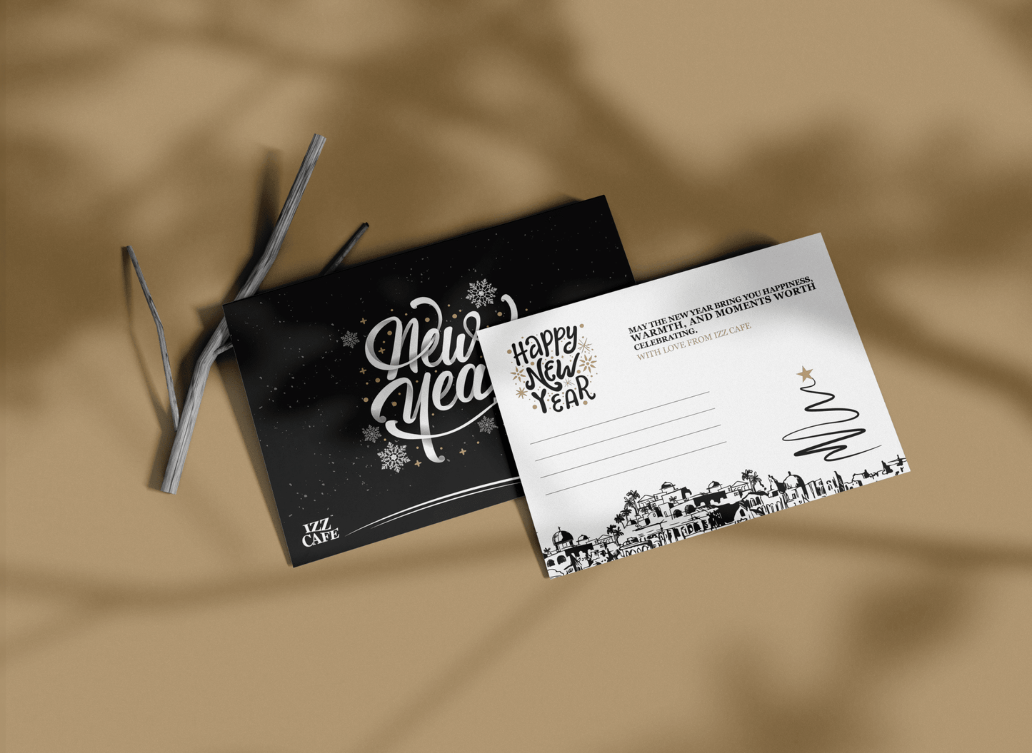 Personalized Luxury Greeting Cards for All Occasions – Custom Name & Message (Includes C5 Envelope)Personalized Luxury Greeting Cards for All Occasions – Custom Name & Message (Includes C5 Envelope) - Izz Cafe