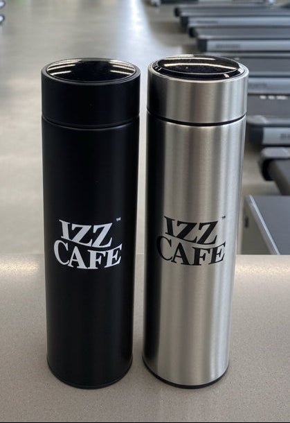Smart 500ml LED Temp Stainless Steel Water Bottle – Vacuum Insulated, Reusable Thermos for Hot & Cold Drinks - Izz Cafe
