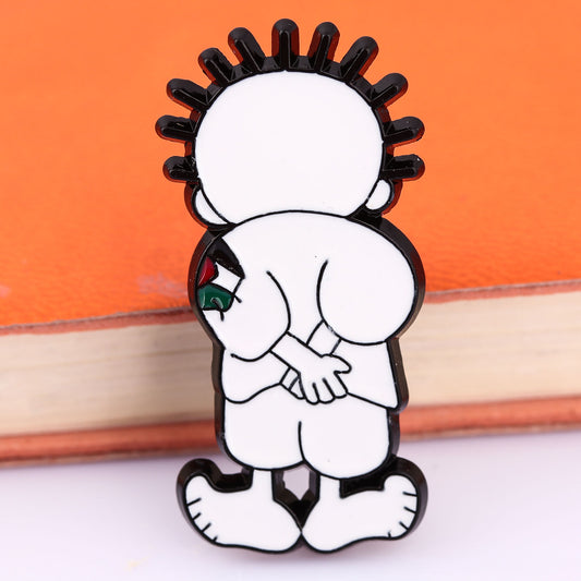 Handala pin badge