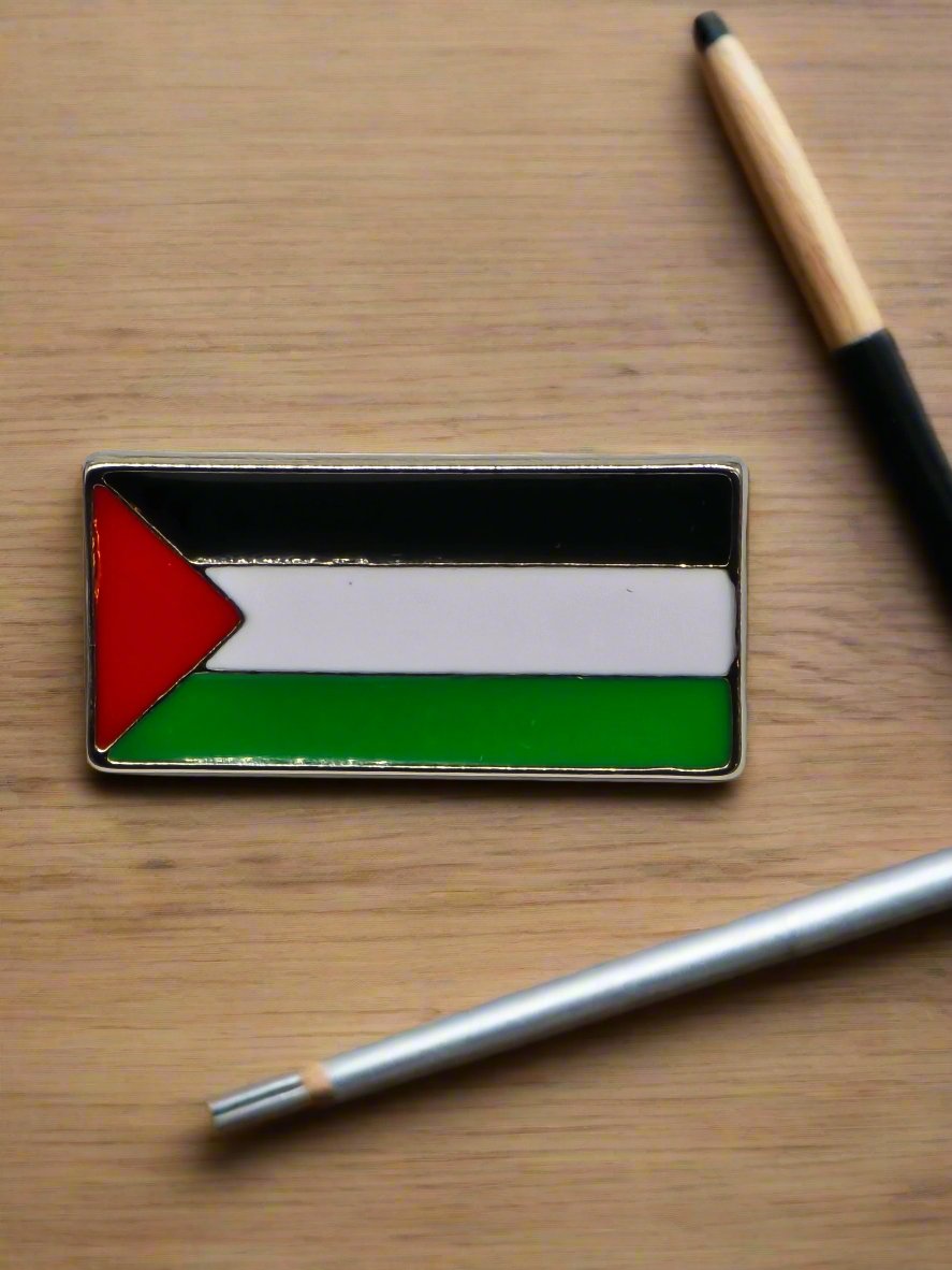 Palestinian Flag Watch Strap Charm