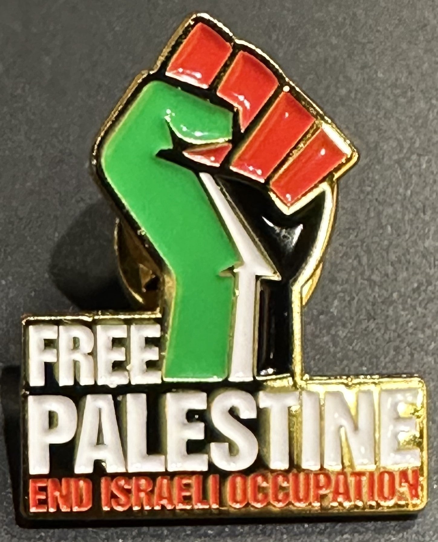 Free Palestine Pin