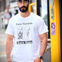 Save Handala T-Shirt – Support Gaza Relief | 100% Profits Donated to Feed Families in Gaza