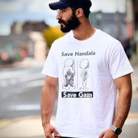 Save Handala T-Shirt – Support Gaza Relief | 100% Profits Donated to Feed Families in Gaza