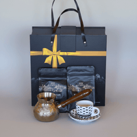 Bespoke Palestinian Coffee Gift Box & Traditional Copper Pot Hamper - Izz Cafe