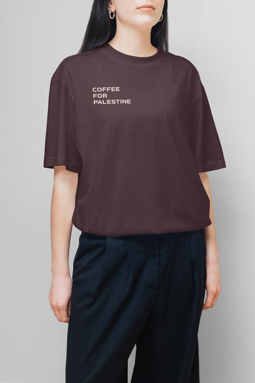 Coffee For Palestine 2025 Limited Edition T-Shirt – 100% Cotton – All Profits Support Children in Palestine - Izz Cafe