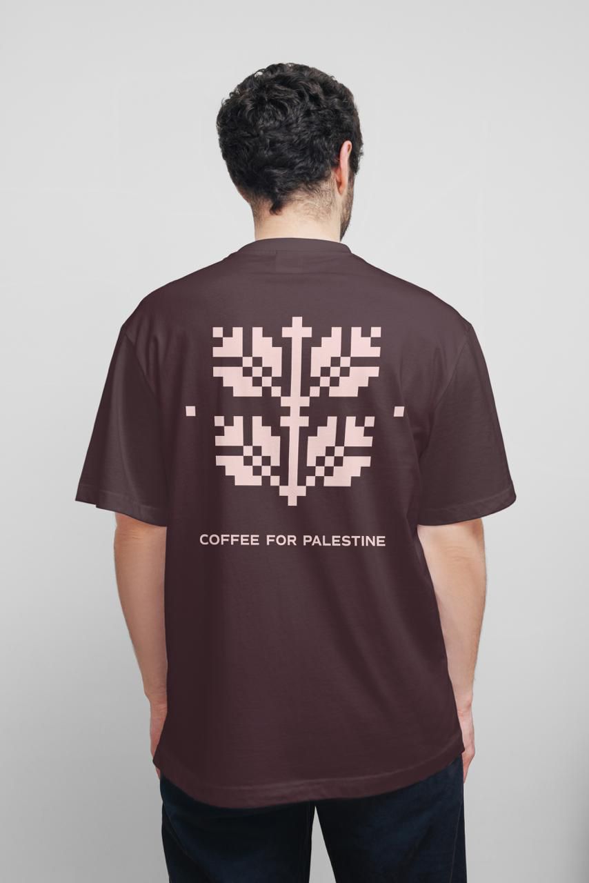 Coffee For Palestine 2025 Limited Edition T-Shirt – 100% Cotton – All Profits Support Children in Palestine - Izz Cafe