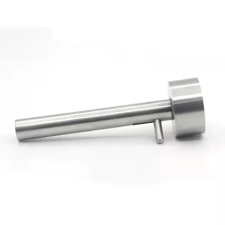 Using falafel press to shape falafel balls