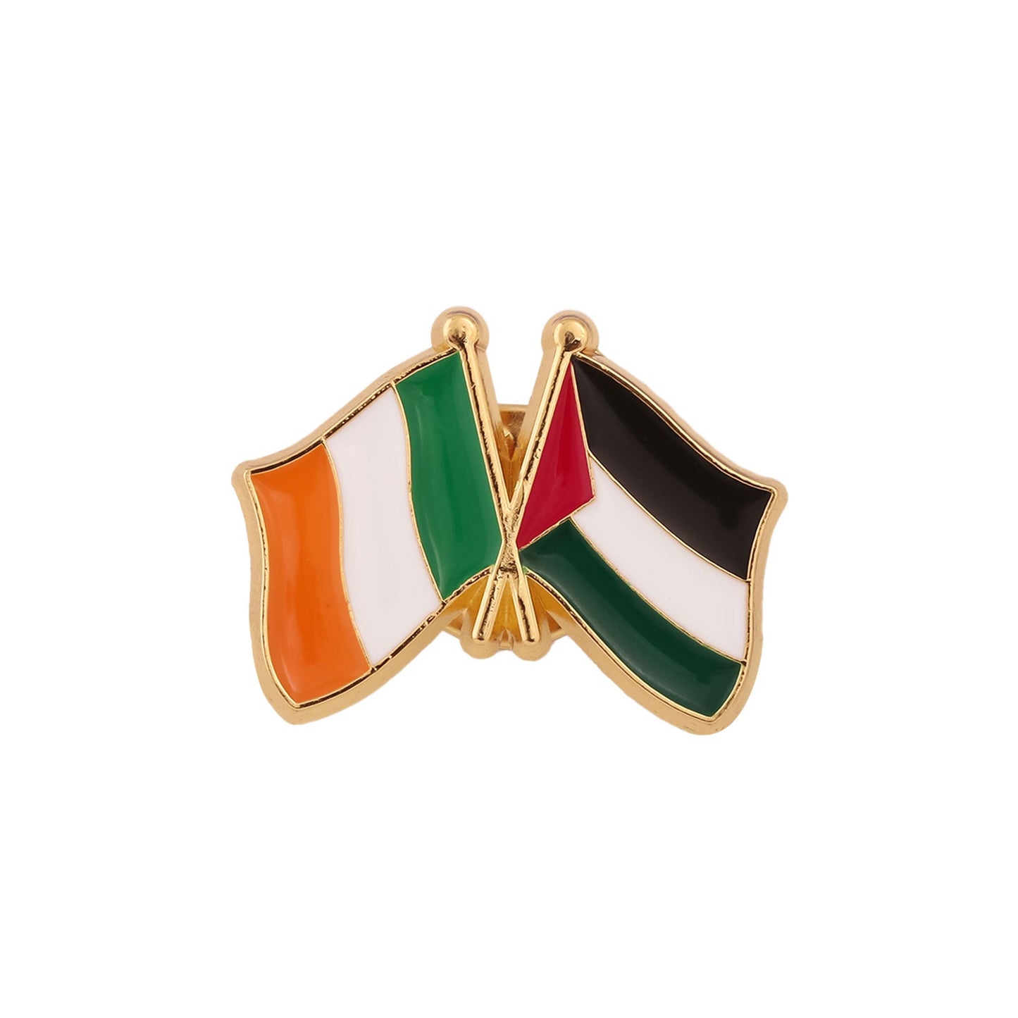 Irish Palestinian friendship badge - Izz Cafe