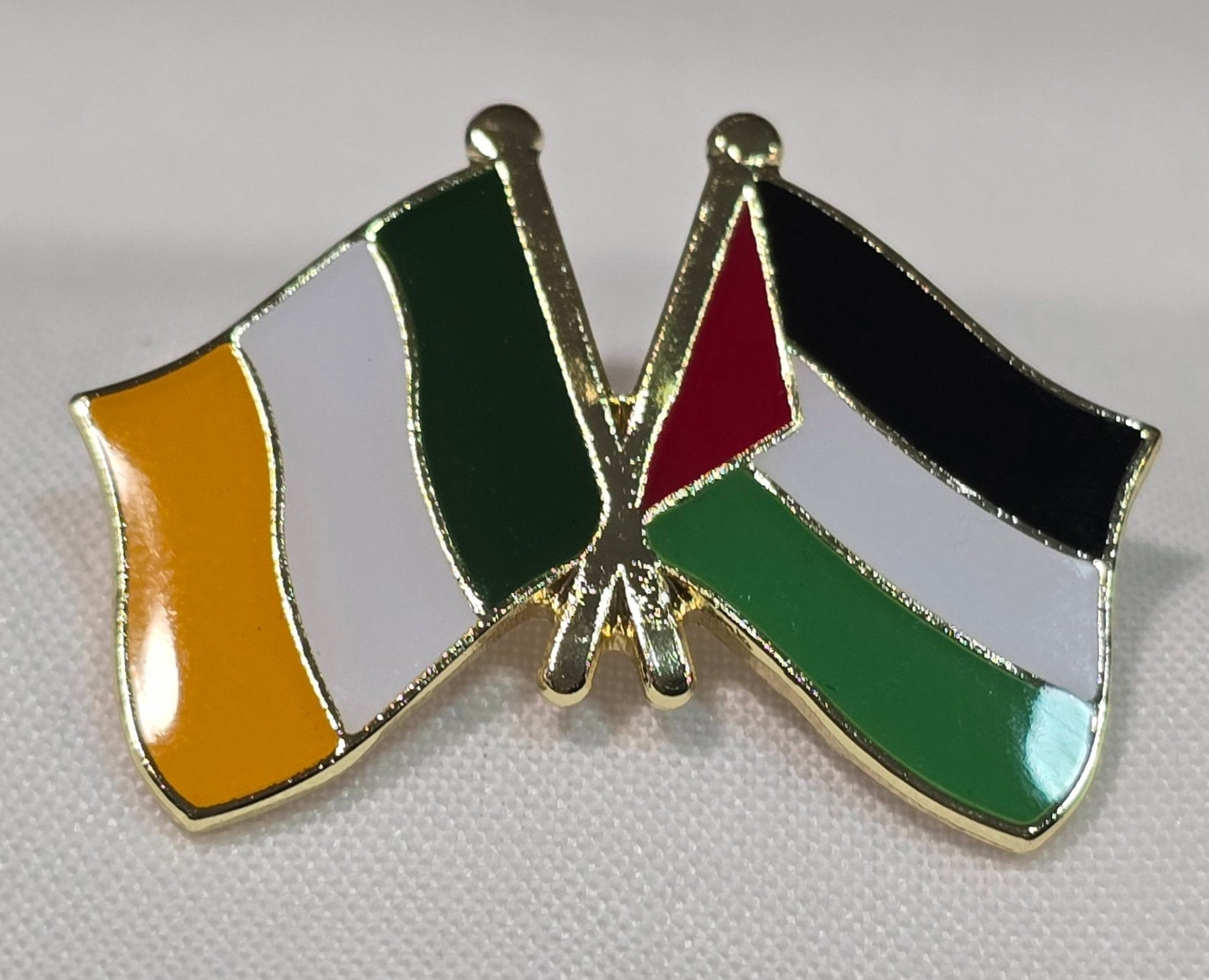 Irish Palestinian friendship badge - Izz Cafe