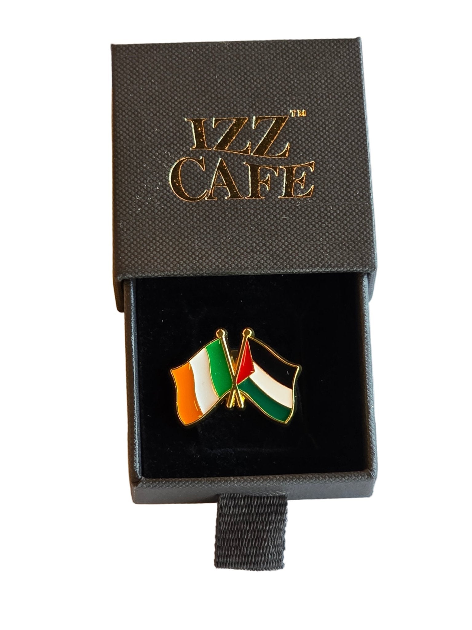Irish Palestinian friendship badge - Izz Cafe