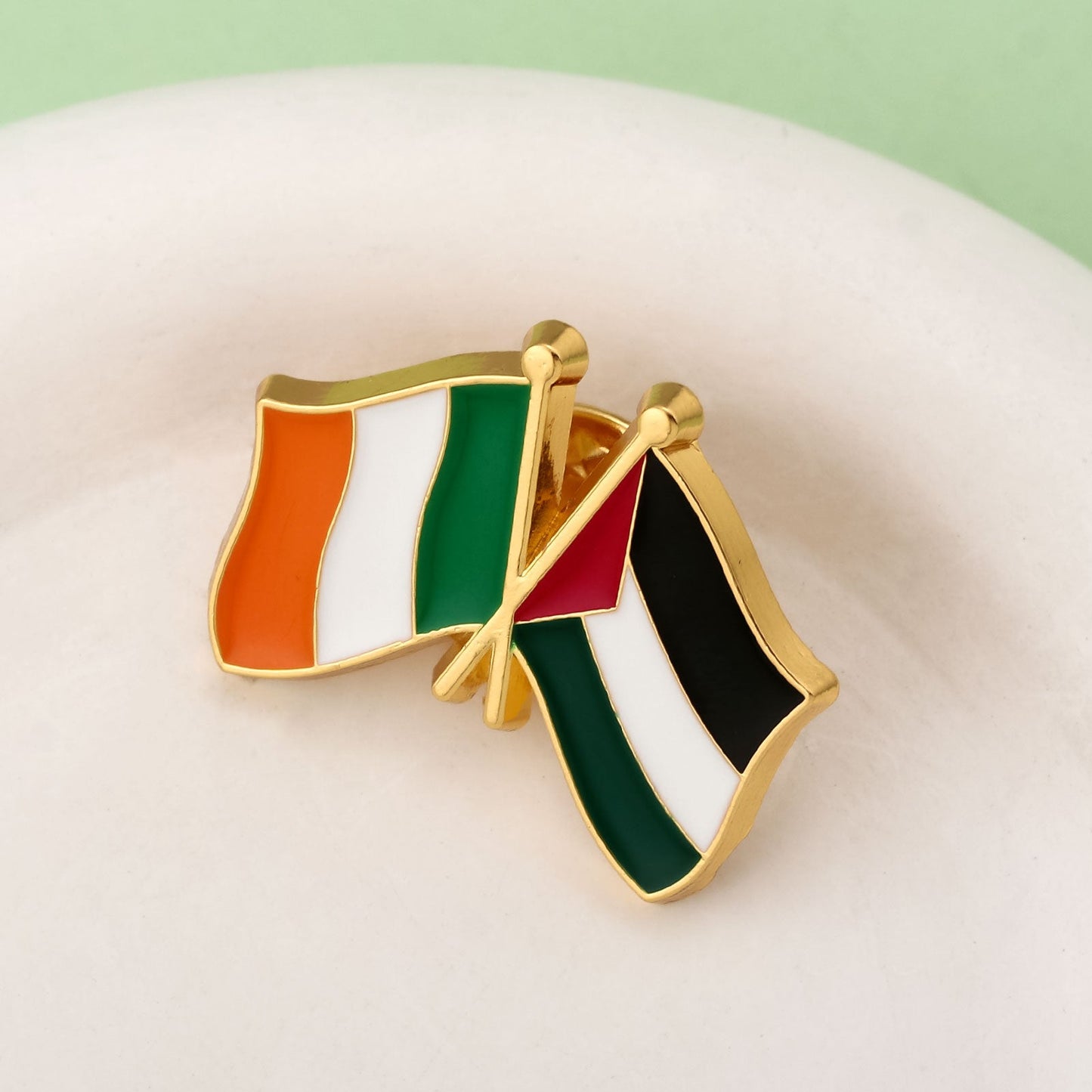 Irish Palestinian friendship badge - Izz Cafe