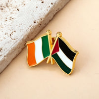 Irish Palestinian friendship badge - Izz Cafe