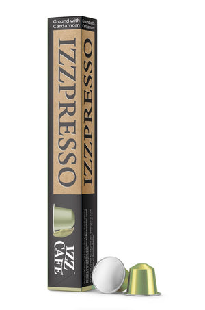 Izzpresso - Premium Arabica Espresso Pods (Classic & Cardamom Varieties) Compatible with Nespresso Machines - Izz Cafe