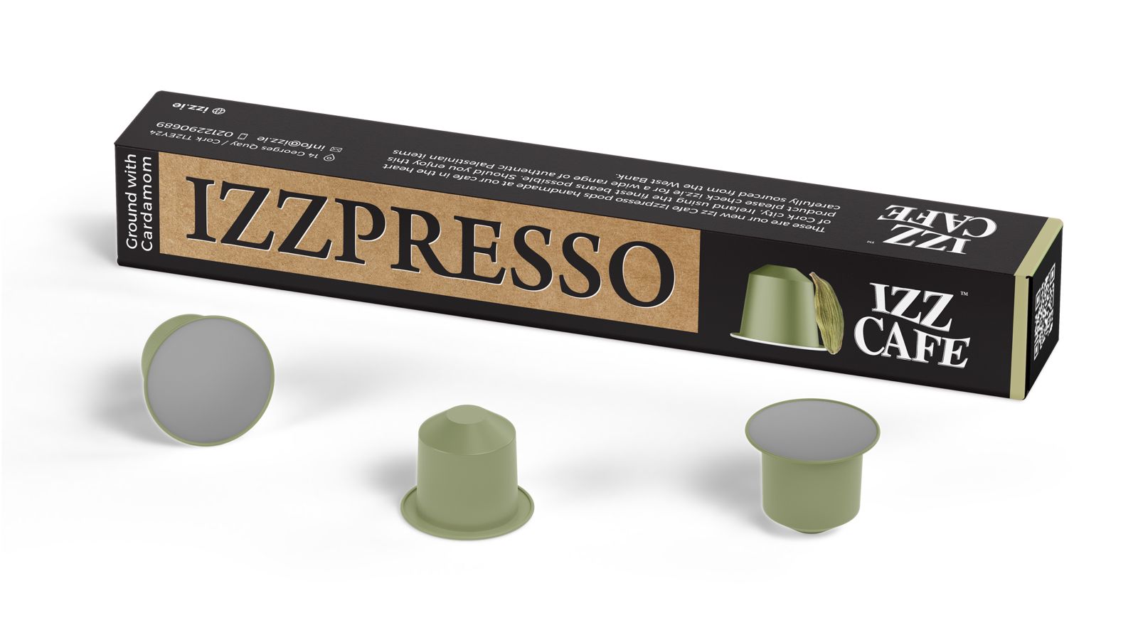 Izzpresso - Premium Arabica Espresso Pods (Classic & Cardamom Varieties) Compatible with Nespresso Machines - Izz Cafe