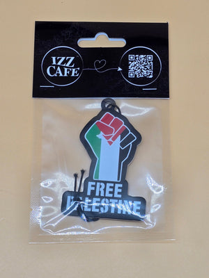 Jasmine Scented Car Air Freshener - Palestinian Inspired Designs | Izz Cafe - Izz Cafe