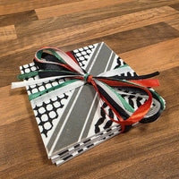 Keffiyeh Cup Coasters – Set of 4 - Izz Cafe