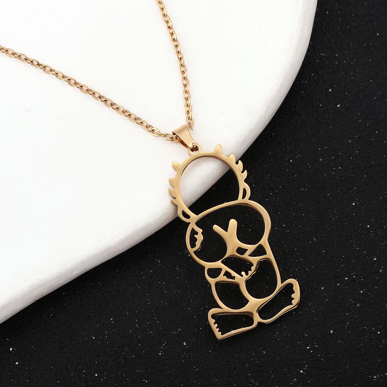 Necklace for Women and Men - Handala - Izz Cafe