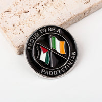 Paddystinian pin badge - Izz Cafe