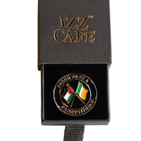 Paddystinian pin badge - Izz Cafe