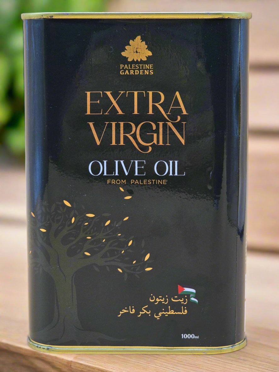 Palestine Gardens Extra Virgin Olive Oil – 1 Litre - Izz Cafe