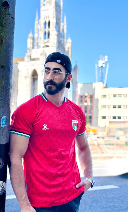 Palestine National Soccer Team Jersey - Breathable & Quick - Dry Polyester - Izz Cafe
