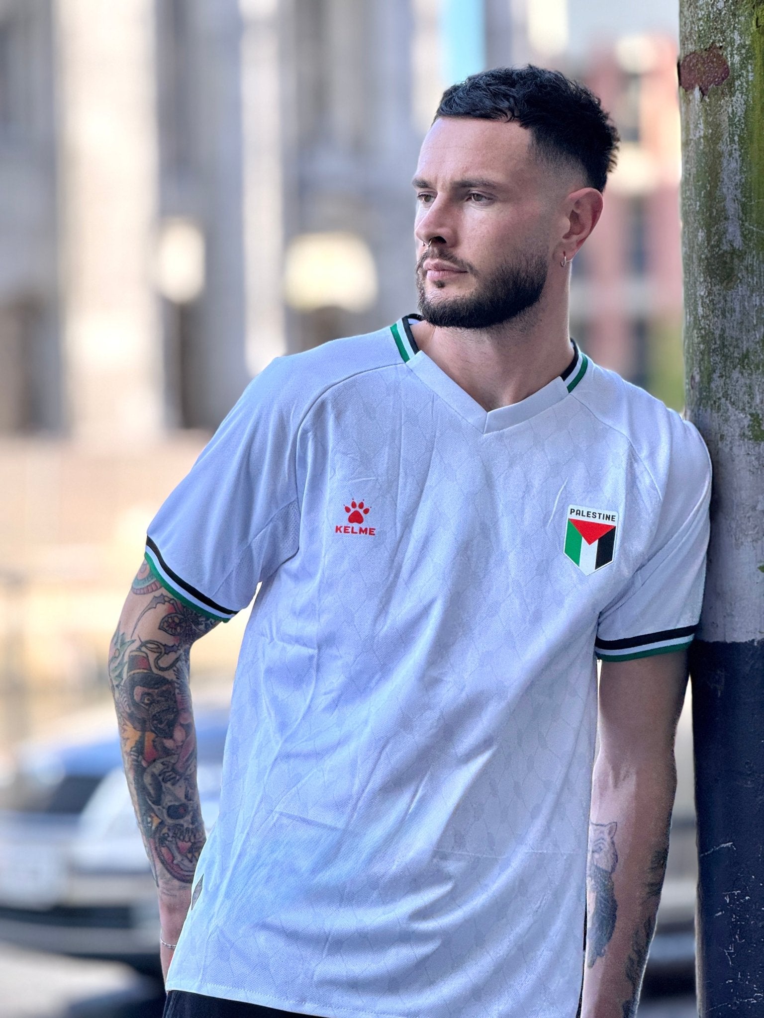 Palestine National Soccer Team Jersey - Breathable & Quick - Dry Polyester - Izz Cafe