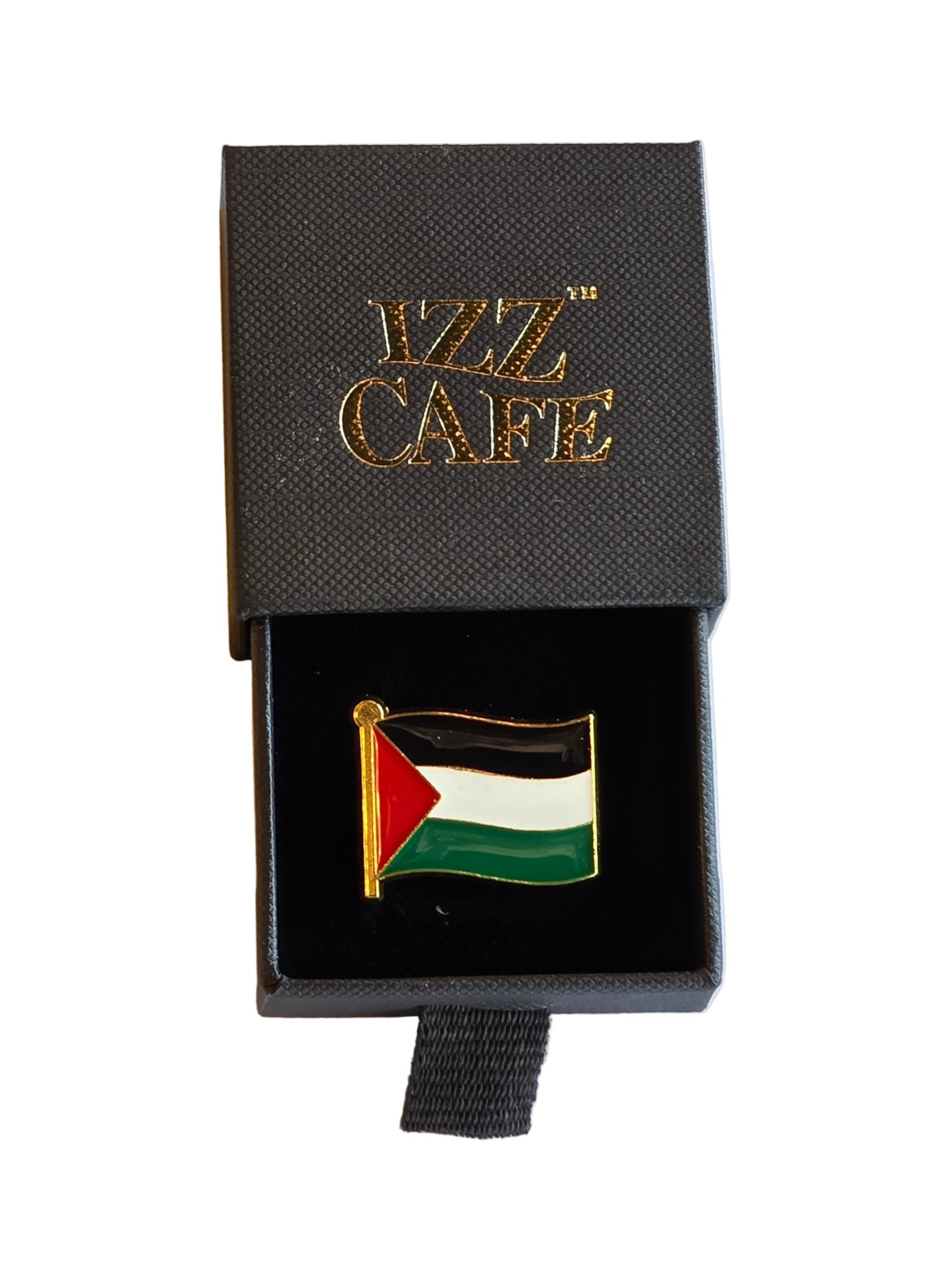 Palestinian flag badge - Izz Cafe