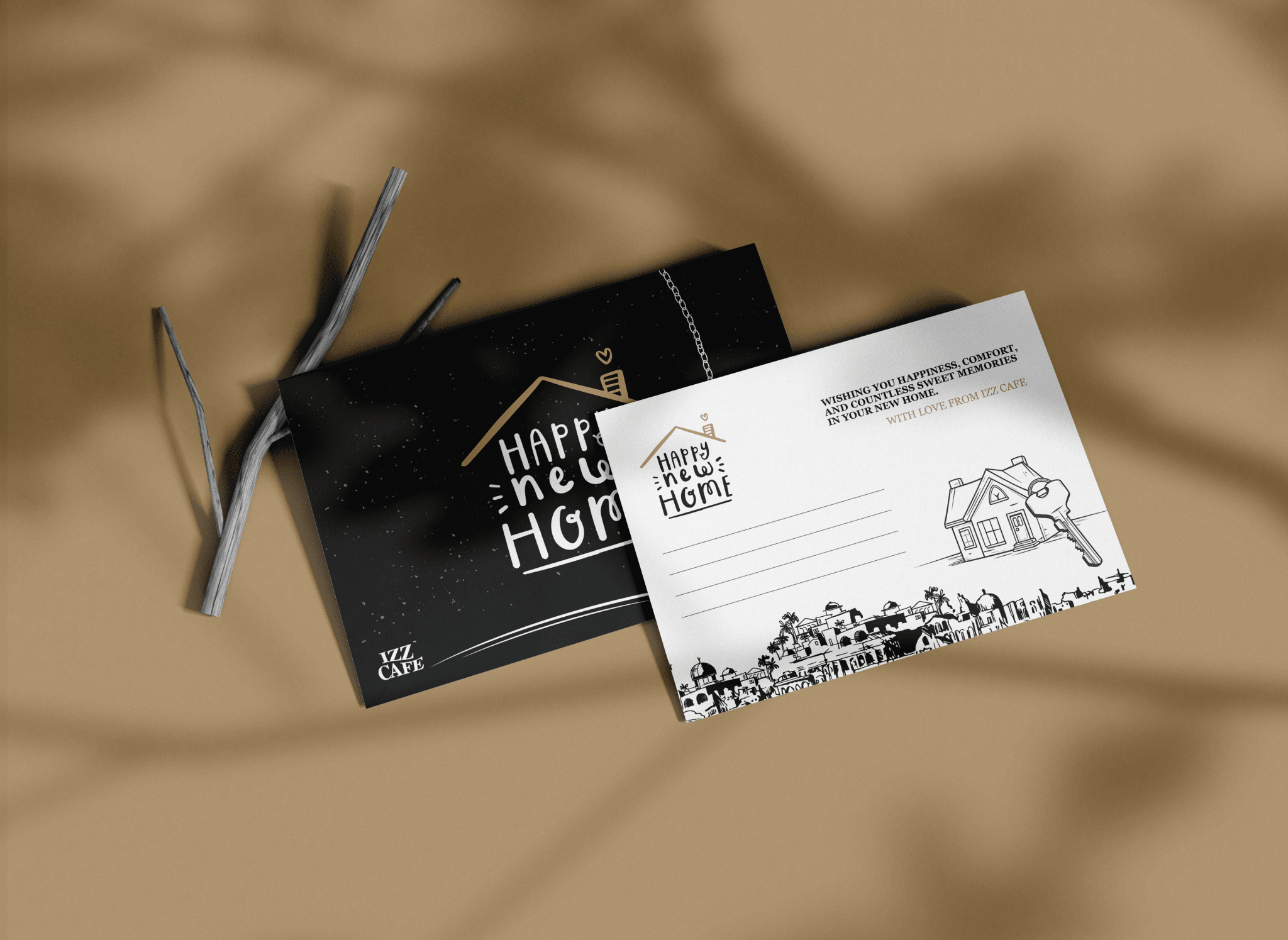 Personalized Luxury Greeting Cards for All Occasions – Custom Name & Message (Includes C5 Envelope)Personalized Luxury Greeting Cards for All Occasions – Custom Name & Message (Includes C5 Envelope) - Izz Cafe