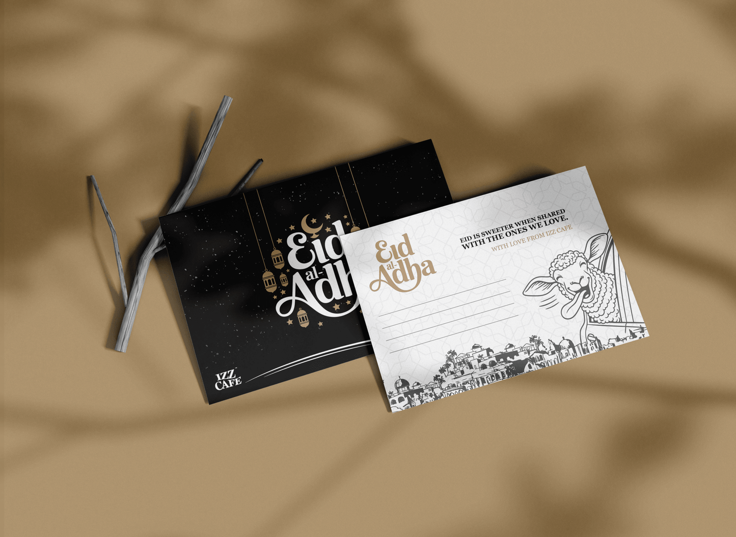 Personalized Luxury Greeting Cards for All Occasions – Custom Name & Message (Includes C5 Envelope)Personalized Luxury Greeting Cards for All Occasions – Custom Name & Message (Includes C5 Envelope) - Izz Cafe