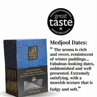 Premium Palestinian Medjool Dates | 907g (2 lb) | Great Taste Award Winner - Izz Cafe