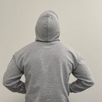 "Stop Colonising Hummus" Hoodie | Heritage Not For Takeaway | Green & Gray - Izz Cafe