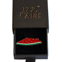 Watermelon Palestine Map pin badge - Izz Cafe